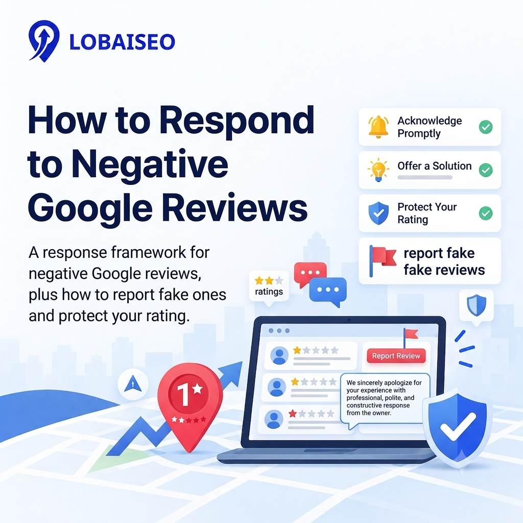 How to Respond to Negative Google Reviews by Lobaiseo