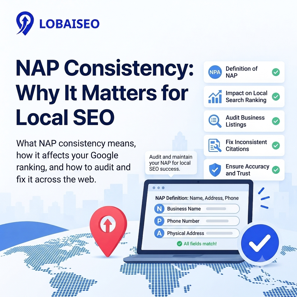 NAP Consistency: Why It Matters for Local SEO by Lobaiseo