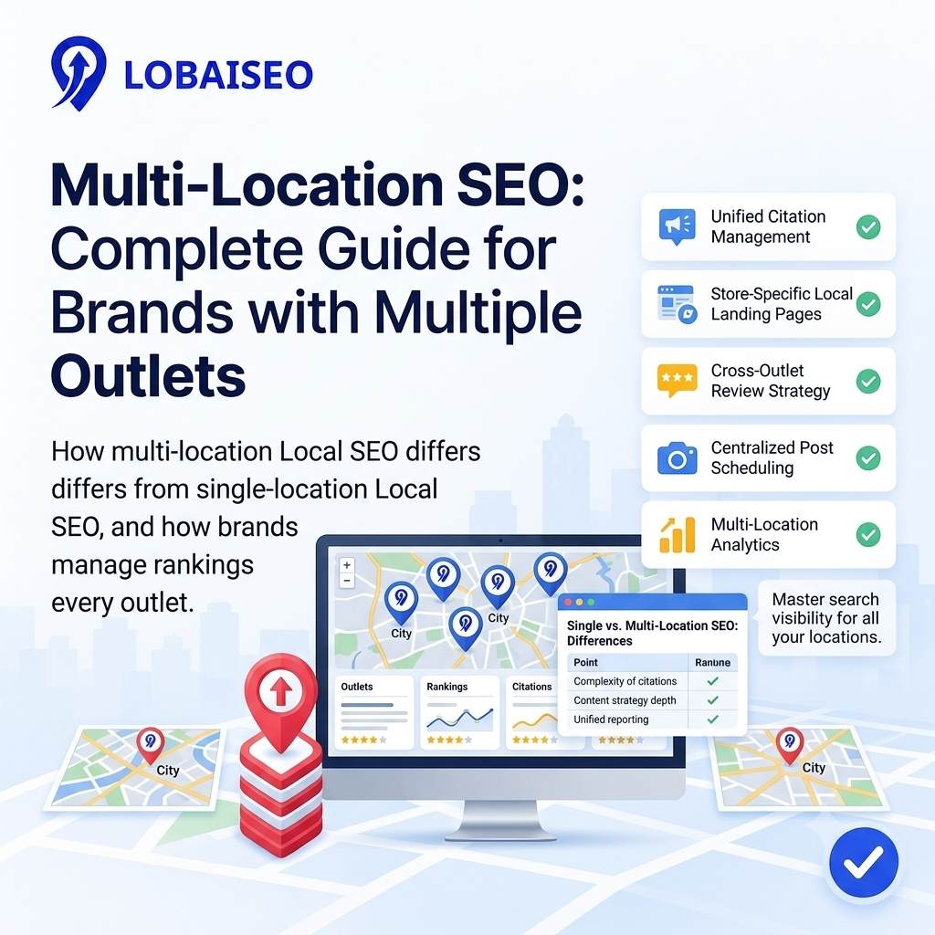 Multi-Location SEO: Complete Guide for Brands with Multiple Outlets by Lobaiseo