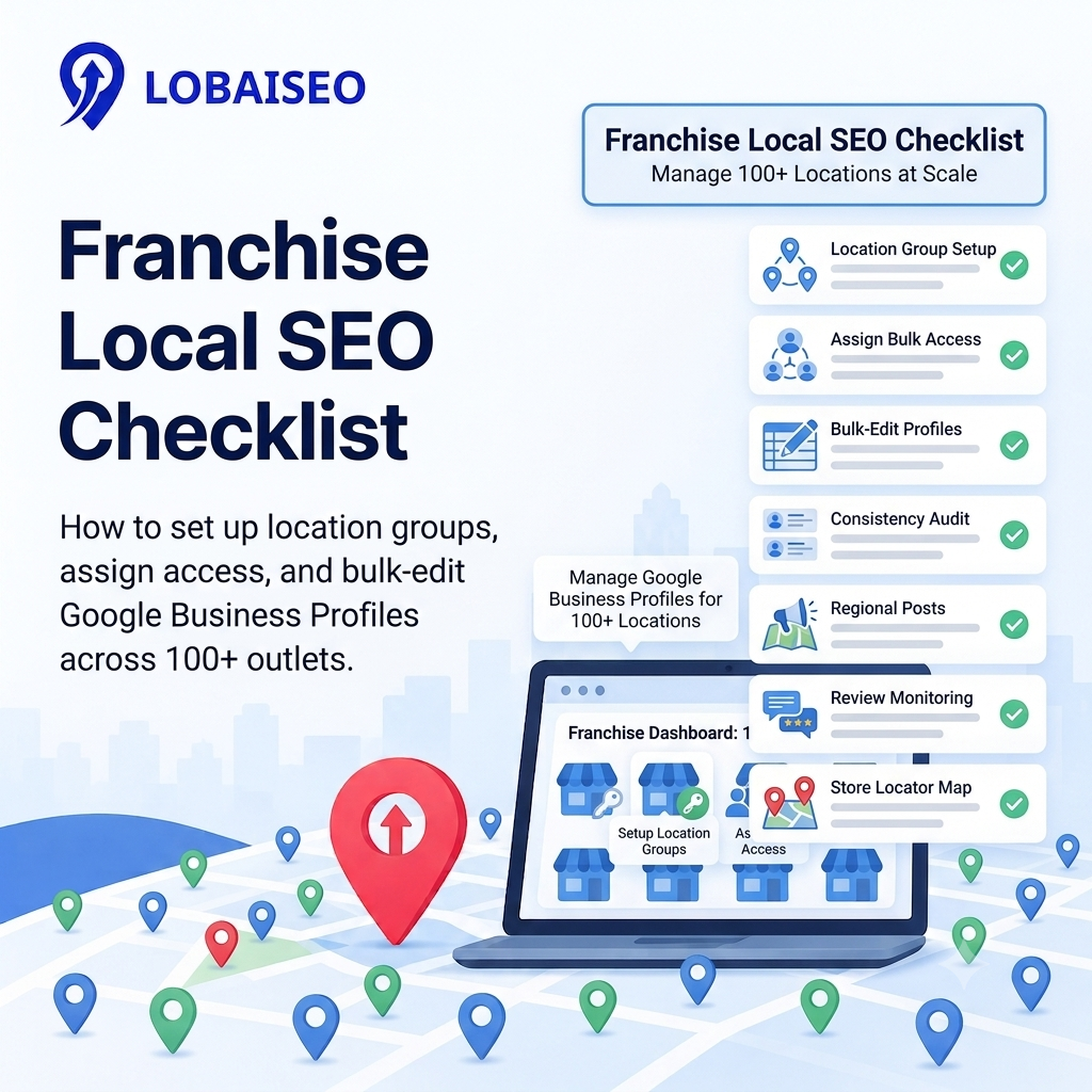Franchise Local SEO Checklist by Lobaiseo