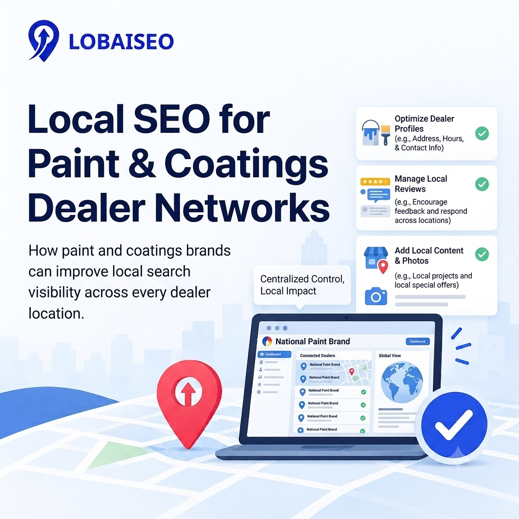 Local SEO for Paint & Coatings Dealer Networks