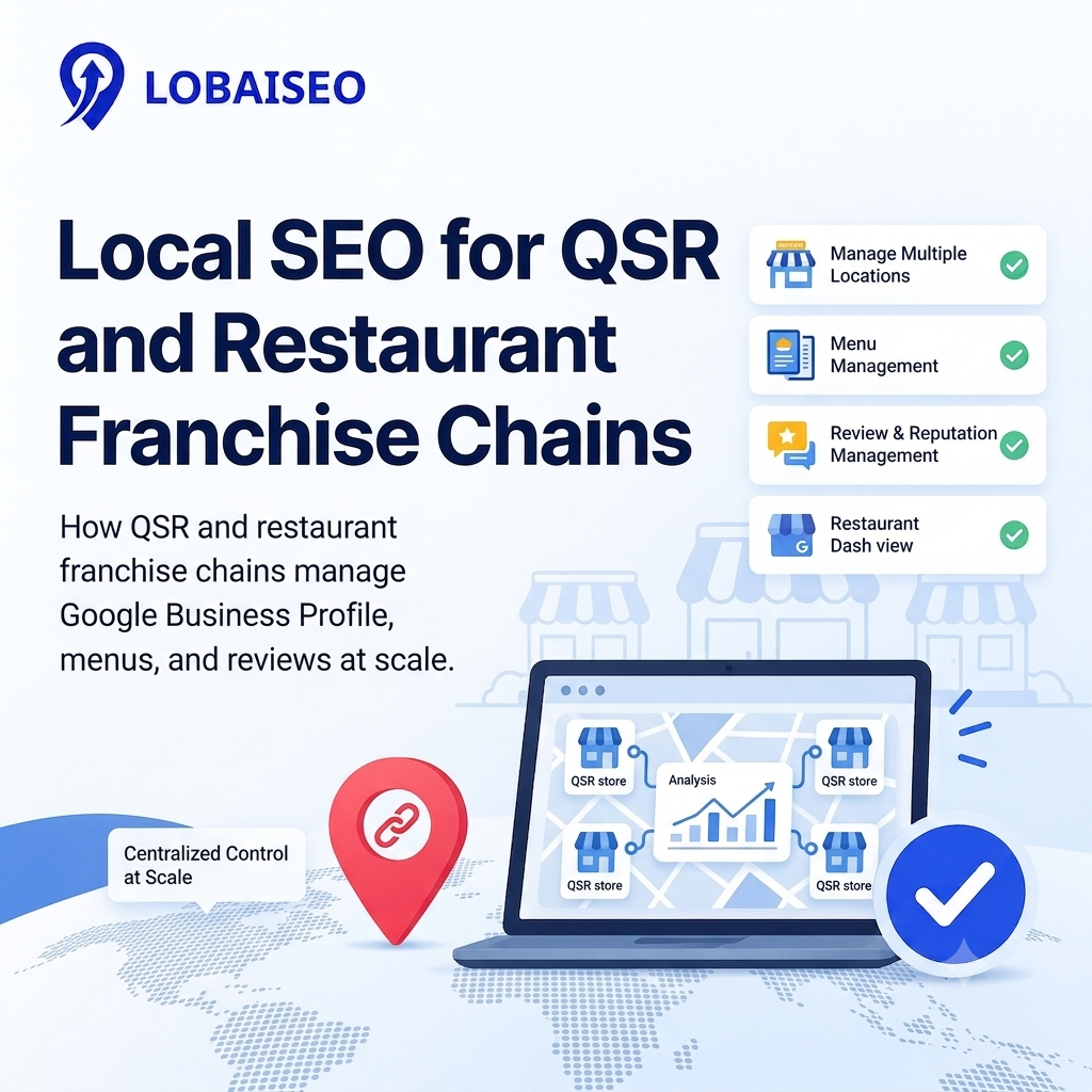 Local SEO for QSR and Restaurant Franchise Chains