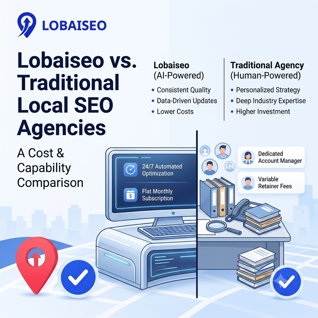 Lobaiseo vs. Traditional Local SEO Agencies by Lobaiseo