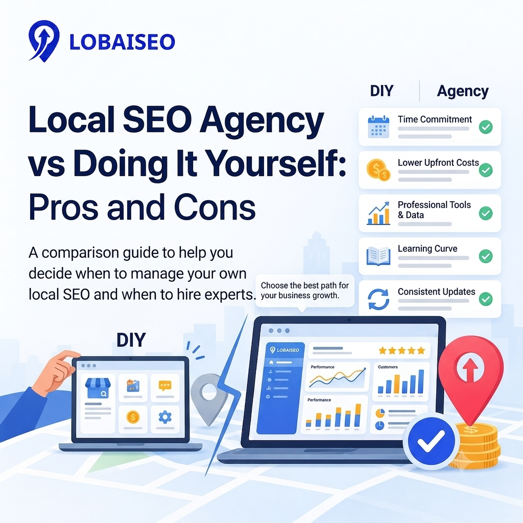 Local SEO Agency vs. Doing It Yourself: Pros and Cons by Lobaiseo