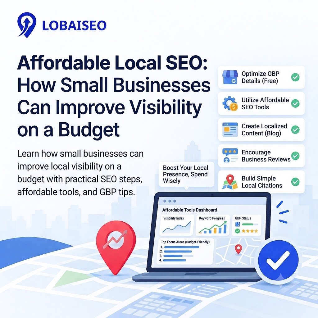 Affordable Local SEO: How Small Businesses Can Improve Visibility on a Budget
