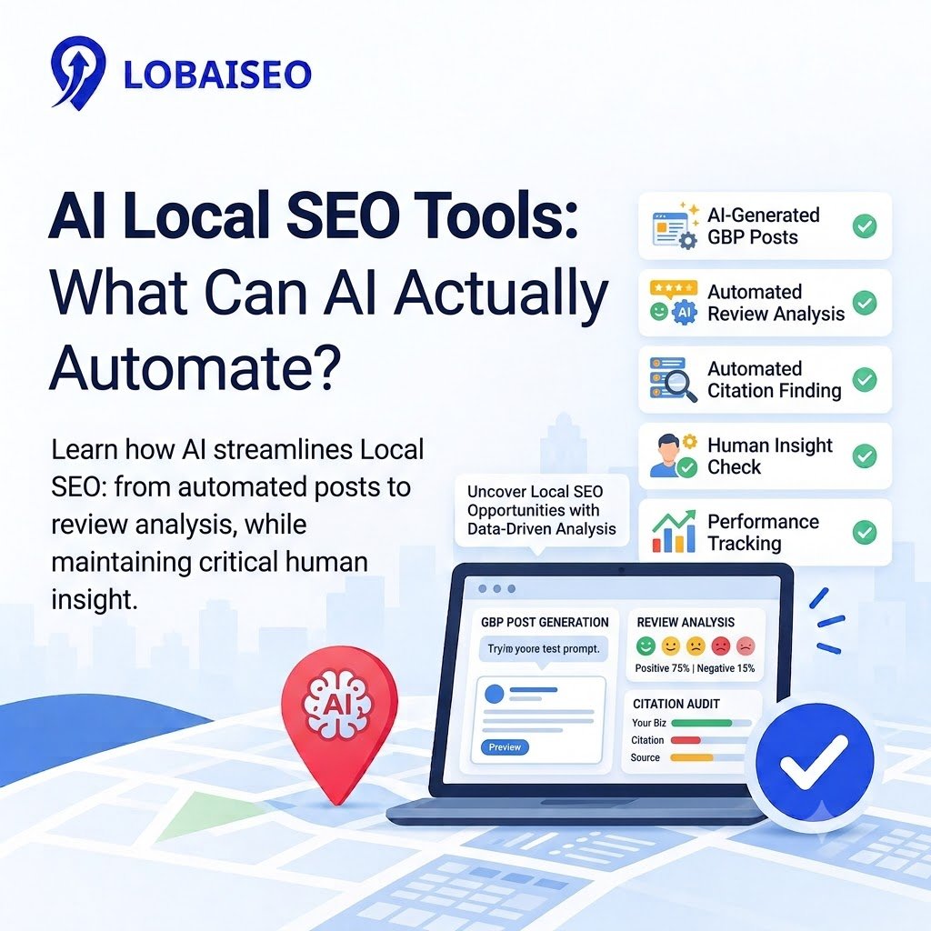 AI Local SEO Tools: What Can AI Actually Automate?