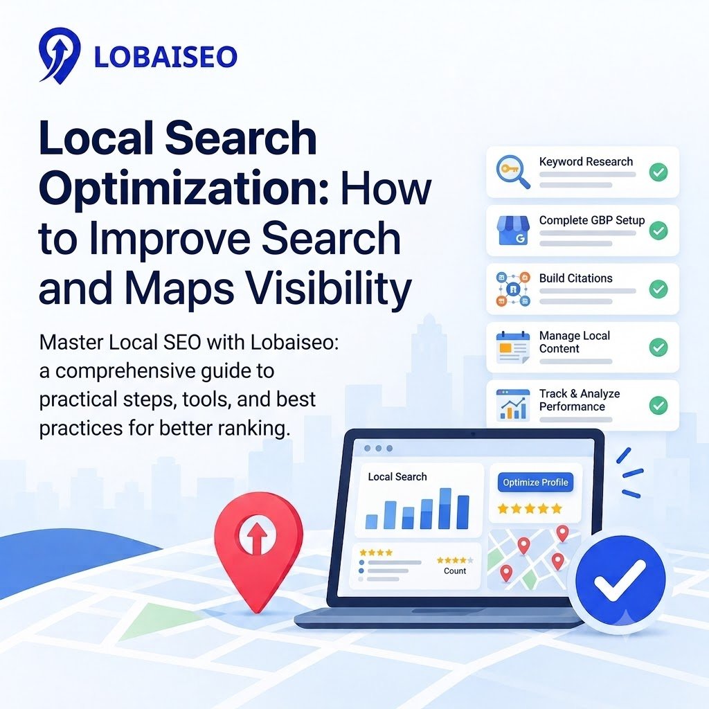 Local Search Optimization: How to Improve Search and Maps Visibility