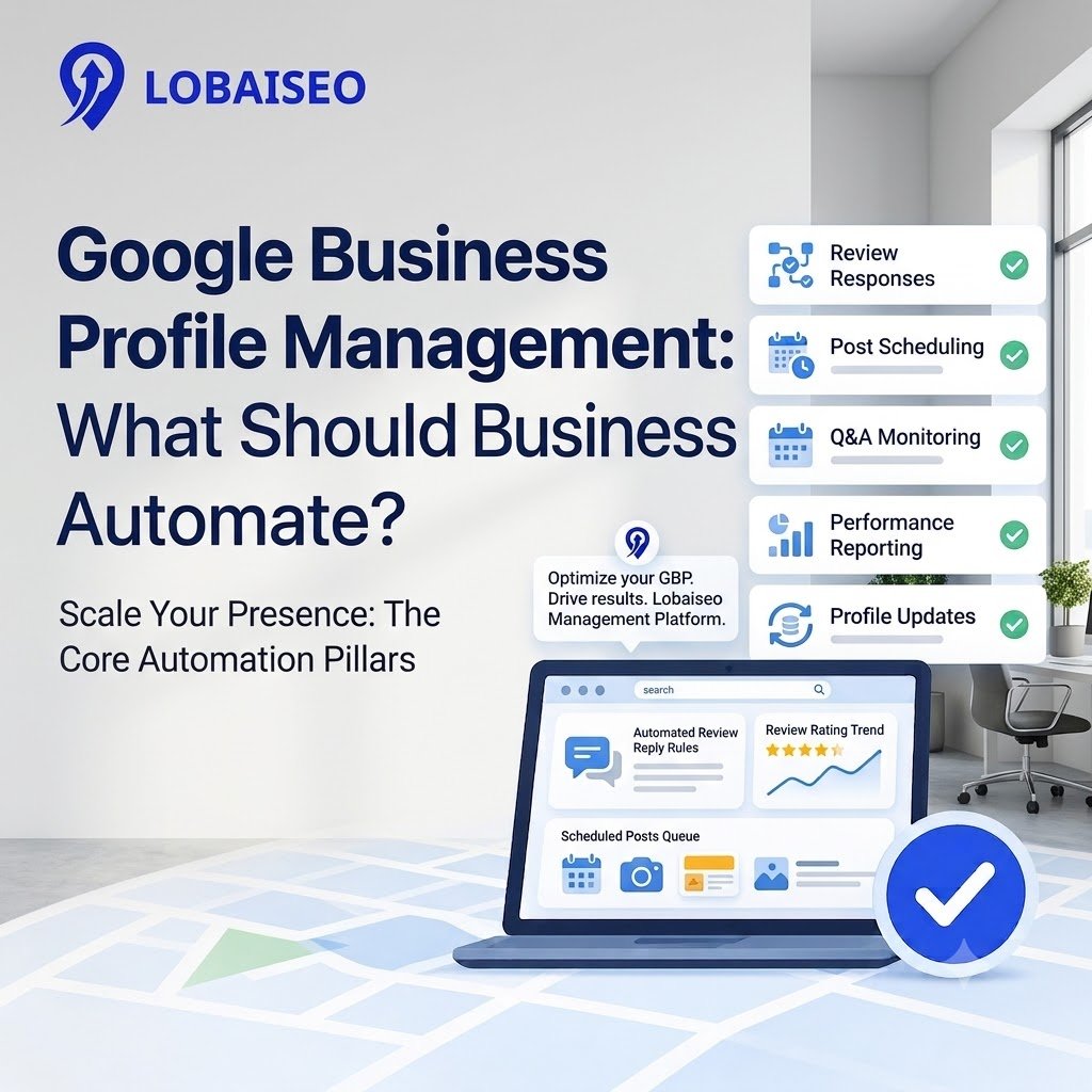 Google Business Profile Management: What Should Businesses Automate? by Lobaiseo