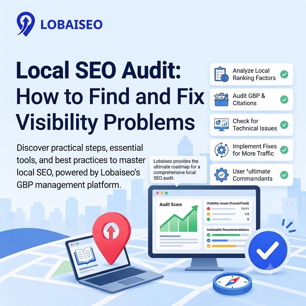 Local SEO Audit: How to Find and Fix Visibility Problems by Lobaiseo