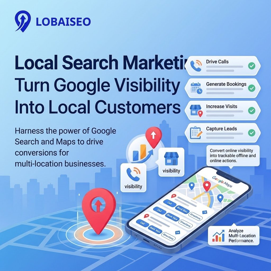 Local Search Marketing: Turn Google Visibility Into Local Customers