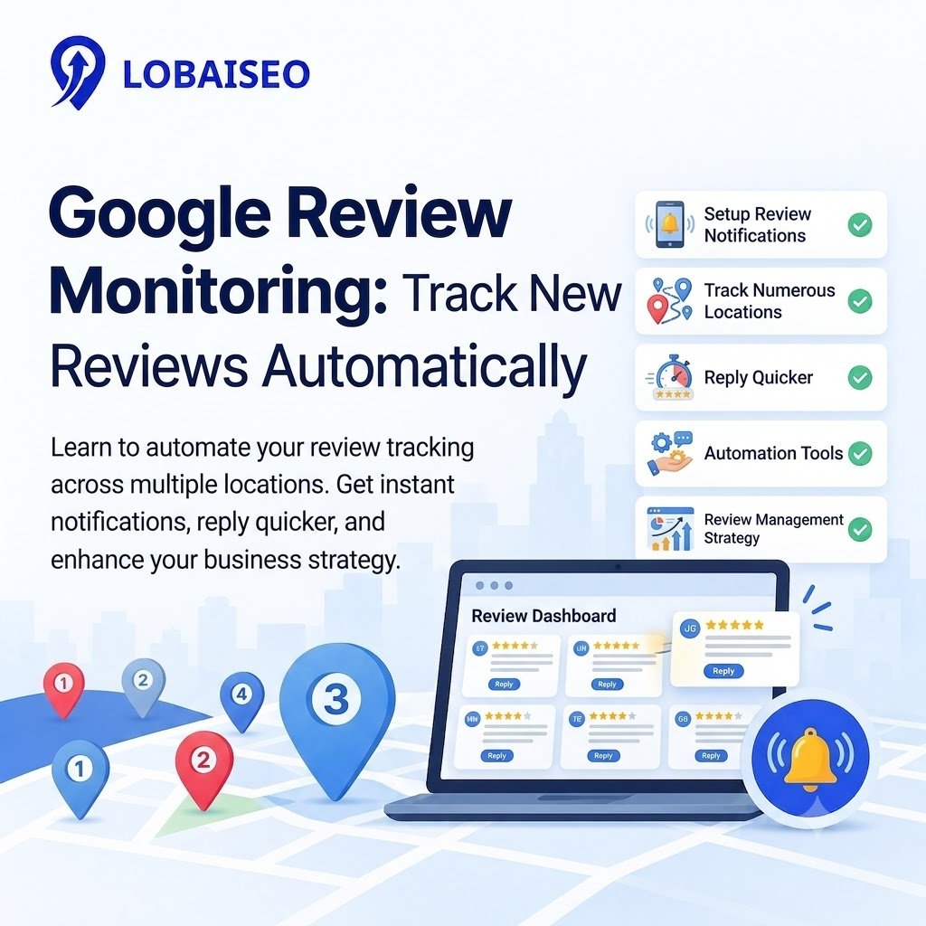 Google Review Monitoring: How to Track New Reviews Automatically by Lobaiseo