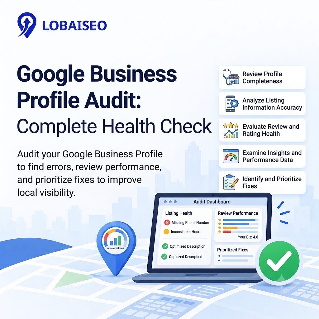 Google Business Profile Audit: Complete Profile Health Check by Lobaiseo