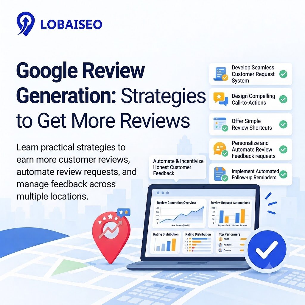 Google Review Generation: Strategies to Earn More Customer Reviews by Lobaiseo