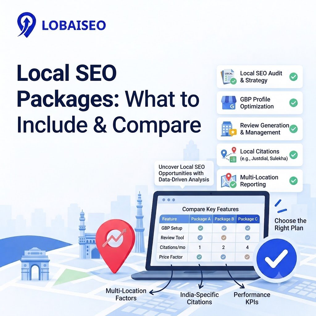 Local SEO Packages: What Should a Good Package Include?