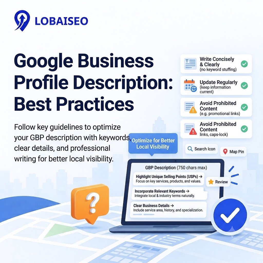 Google Business Profile Description: What to Write for Better Visibility Lobaiseo