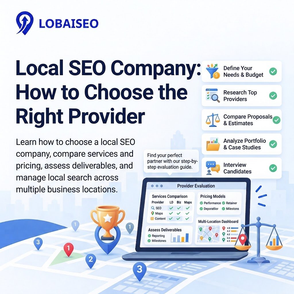 Local SEO Company: How to Choose the Right Provider